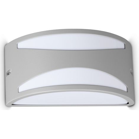 Ideal Lux REX Applique murale extérieure encastrée grise 1x E27 IP44