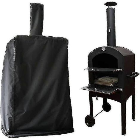 Outdoor-Pizzaofen-Abdeckung, robuste Grilltasche, extra groß, 160 x 37 x 50 (1/3)
