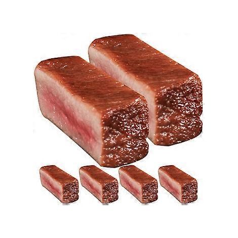 Lot de 6 modèles de blocs de bœuf, décorations de viande réalistes pour la cuisine et les restaurants. (1/2)