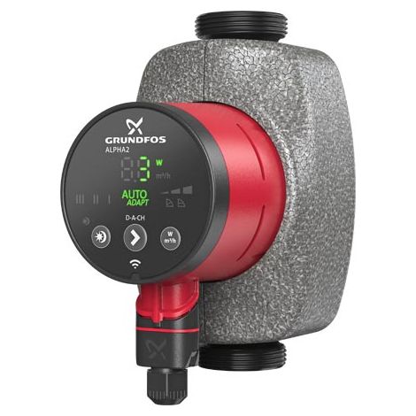 Grundfos ALPHA2 32-40 180 mm circulateur pour chauffage et climatisation 18 W, G 2, 99261735 (1/3)