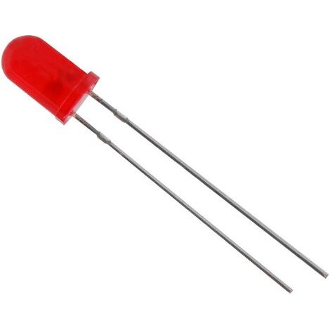 HuiYuan 5034R1D-ESA-C LED rouge rond 5 mm 1300 mcd 50 ° 20 mA 2.1 V S586481