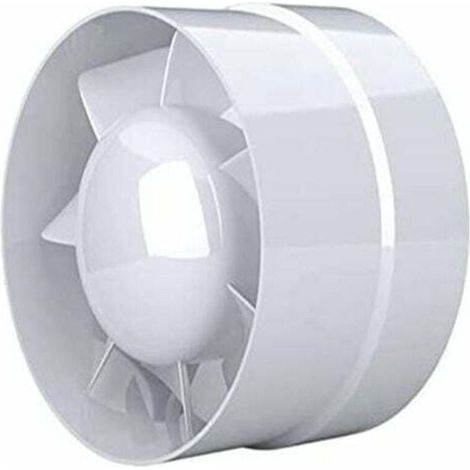 Abluftventilator, sparsam, 100 mm, 12 W/130 m³, Axialabsaugung im Leitungskanal: Bad, Küche, Keller (1/4)
