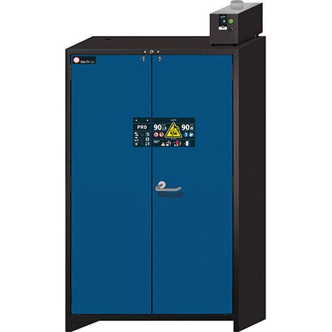 Armadio ignifugo 90 min - RAL5010 - Dim. 1193 x 615 x 2114 mm - 41269-B-41408