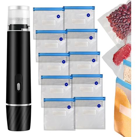 Bag Sealer, Miniature Vacuum Sealer 800 mAh for