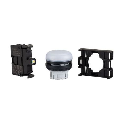 Voyant lumineux LED Eaton Blanc 12 30V c.a. / V c.c., Ø découpe 22mm, IP69K ( Prix pour 1 )