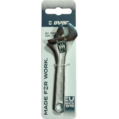 Chiave regolabile Unior 250/1 acciaio cromo vanadio 150 mm