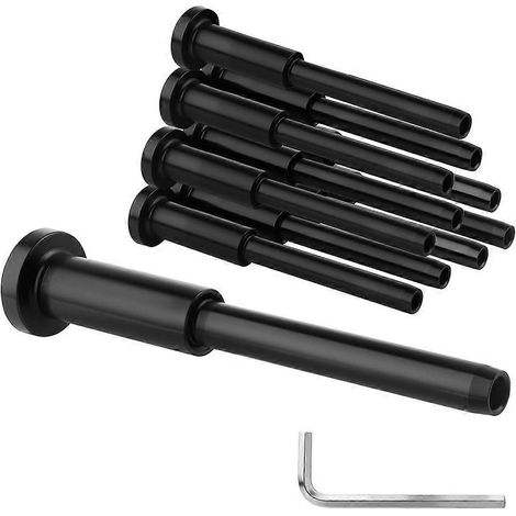Kit de 10 pièces pour garde-corps de terrasse à câble invisible de 3,2 mm (1/8 po), embout à sertir pour poteau de 50,8 mm x 50,8 mm (2 po x 2 po), acier inoxydable T316 (1/5)