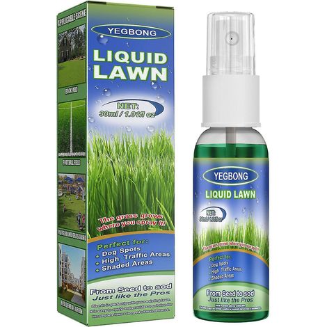 Engrais liquide pour gazon croissance rapide, spray haute efficacité, formulation à action rapide pour pelouse domestique et espaces verts. (1/5)
