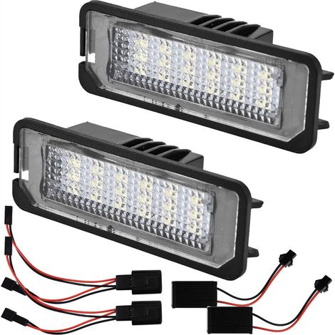 Juego de 2 luces LED para matrícula de Golf 4 (1998-2002) (1/2)