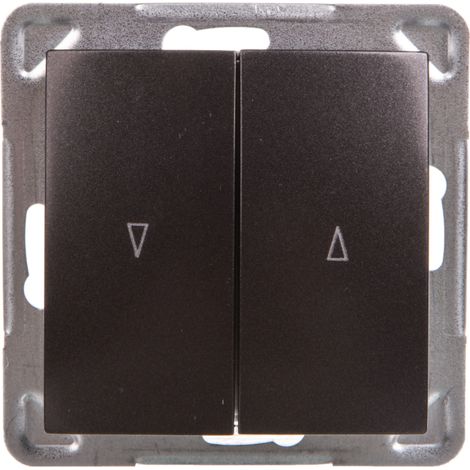 IMPRESJA Conector para persiana enrollable antracita ŁP-7Y/m/50