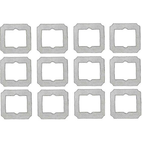 12 Reinigungstücher für ECOVACS WINBOOT MINI Staubsaugerzubehör (1/5)