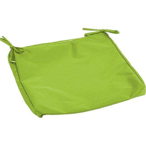 Dos fundas verdes e impermeables para asientos de exterior con cremallera, aptas para espacios exteriores como patios, jardines y sillas. (1/4)