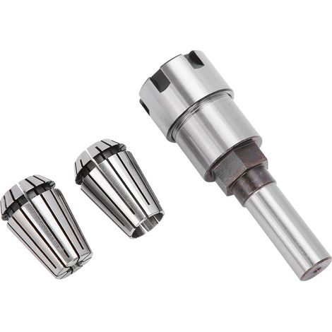 Mandrin de Fraisage 3Pcs (6.5mm+13mm) avec Barre d'Extension 1/2 pour CNC Tour (1/5)