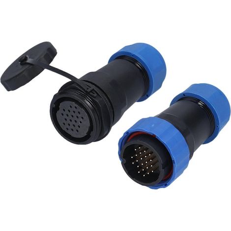 Flugzeugstecker IP68 wasserdicht, Paar Stecker, Stecker und Buchse, Stoßverbinder, 250 V, 5 A, SP28