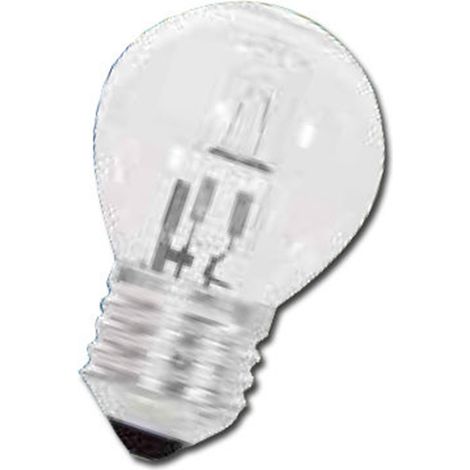 Ampoule halogène mini globe E27 28W 375L