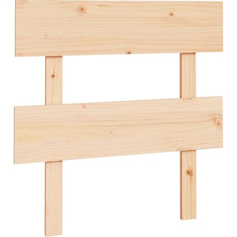 Maison Exclusive - Testiera per Letto 78,5x3x81 cm Legno Massello di Pino