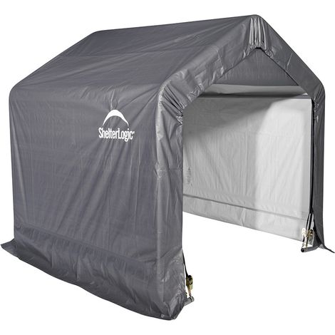 ShelterLogic Foliengerätehaus, Weidezelt Shed-In-A-Box, 180 x 180 cm grau 3,24 m² (1/4)