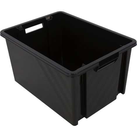 Boite de rangement Novabac 10L Noir - 5201794 (1/5)
