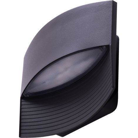 Applique LED da esterno veranda balcone faretto UP DOWN illuminazione grigio alluminio LUTEC 5193201118 (1/4)