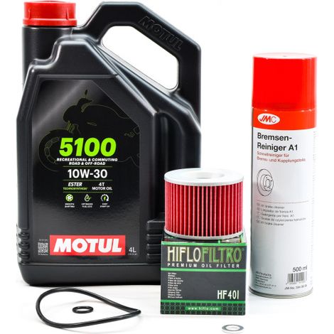 Kit Entretien Vidange Standard pour HONDA CB 750 K de 1979 à 1982 - MOTUL 5100 10W30 4L