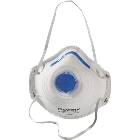 TECWERK Atemschutzmaske Snake FFP2 / V / NRmit Ausatemventil