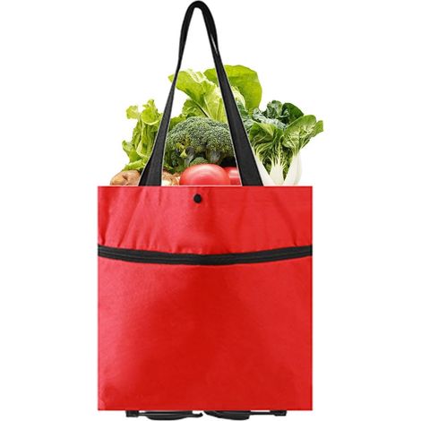 Sacs à roulettes pour chariot – Sacs de courses réutilisables (1/5)