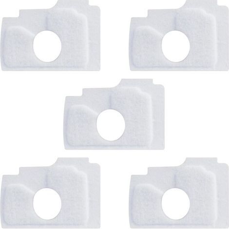 5 Pièces Filtre à Air pour STIHL MS 170, MS 180, 017, 018 Tronçonneuse, JRISBO Double Couche Filtre a Air MS170 Tronconneuse Thermique MS180 Pièces Détachées Filter Accessoire (1/4)