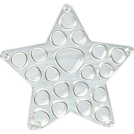 Présentoir à coquillages Organisateur transparent décoratif et élégant - Collection d'étoiles de mer et coquillages - Pour mariée femme fille anneaux de dents de requin boucles d'oreilles salon (1/5)