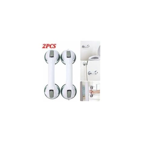 Poignée de douche Barres d'appui pour salle de bain Poignée de douche avec forte ventouse Poignée de sécurité Main courante pour handicapé, personnes âgées, salle de bain, baignoire, douche et toilett (1/4)