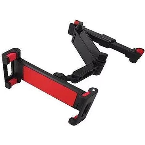 Support Tablette Pour Appui-Tête De Siège Arrière - Rotatif 360° - Réglable En Hauteur - Compatible Tous Véhicules - 1 Pièce (1/5)