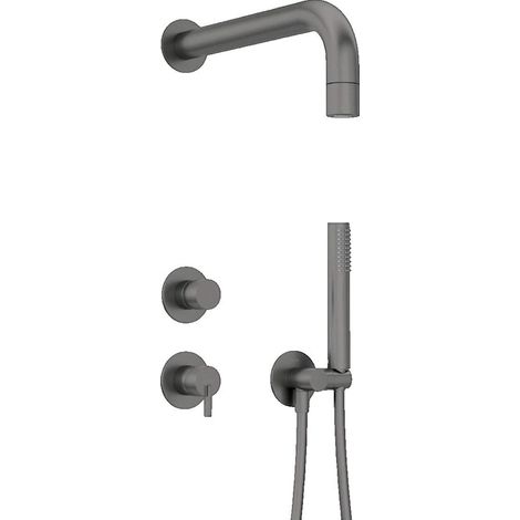 Deante Silia set doccia finitura titanio