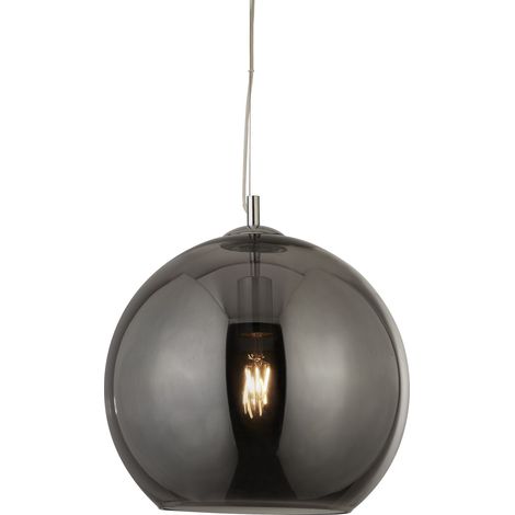 Searchlight Balls - Abat-jour en verre fumé à 1 lumière, chrome, E27 (1/4)