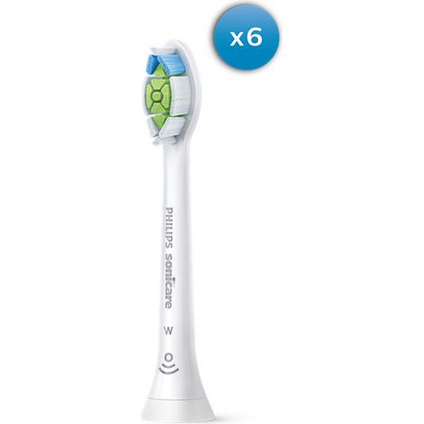 Brossetta dentale Philips Sonicare HX6066/87 Optimal White Set di 6 Testine per spazzolino da denti