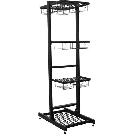 Sealey MS081FS2 Freestanding Motorcycle Helmet & Gear Storage (1/5)