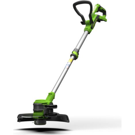 Greenworks – Coupe-bordures télescopique 33 cm 40V – Moteur Brushless – Tête de coupe 33 cm – Fil de 1,65 mm – Sans batterie ni chargeur (1/5)