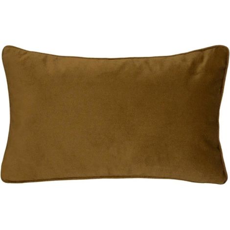 Coussin Déhoussable "Lilou" 50x30cm Mordoré (1/2)