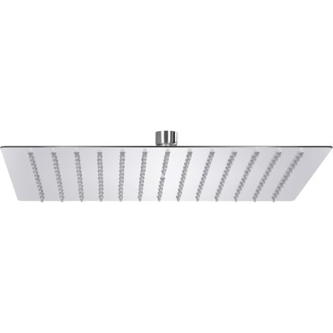 Pommeau de douche pluie Acier inoxydable 304 30x30 cm Carrée - Luxueux Chic-326365 (1/5)