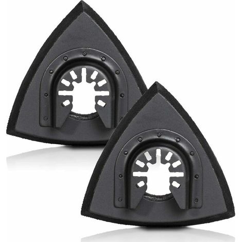 Tamponi abrasivi triangolari universali con chiusura in velcro (2 pezzi) (1/4)
