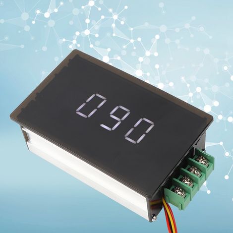 30-A-Gleichstrommotor-Drehzahlregler 6 V, 12 V, 24 V, 48 V mit digitaler Anzeige und Schalter (1/5)