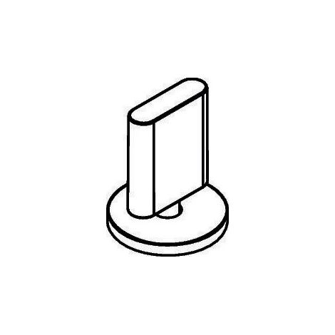 Tirador HG Metropol S 3L WT- Brazo WW cromado