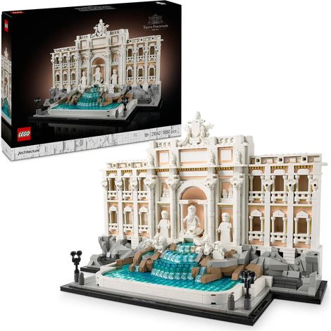 [NEUWERTIG] B-Ware Lego Baukasten Architecture Brunnen Fontäne Trevi Brunnen Rom Erwachsene 21062