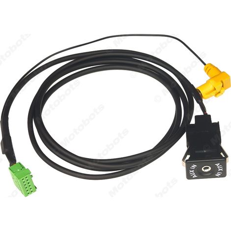 Compatible avec Audi MMI 3G 3G+ pour A6L/A4L/Q5/Q7/TT, ajoutant des prises d'interface AMI/AMIAUX. (1/4)