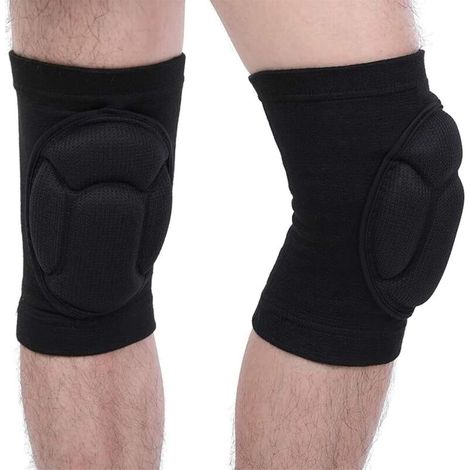 1 paire genouillères protection travail coussinet mousse 25 mm, imperméables respirantes, jardinage, M. (1/5)