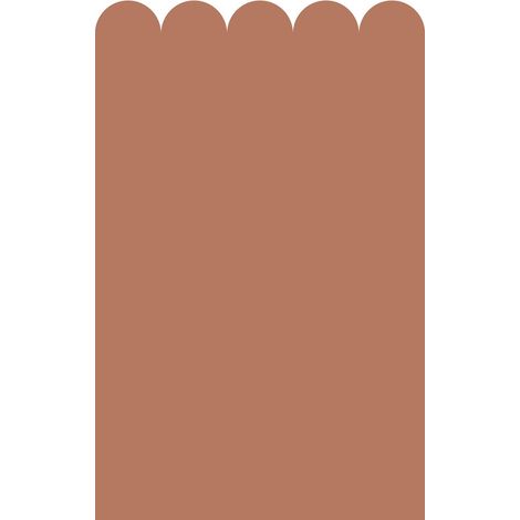 papier peint panoramique lambris terracotta - ESTAhome (1/5)