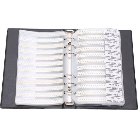 SMD-Widerstandsmusterbuch, 4250 Stück, Elektronikbauteil-Set, Wert 170, Serie 0805 (1/5)