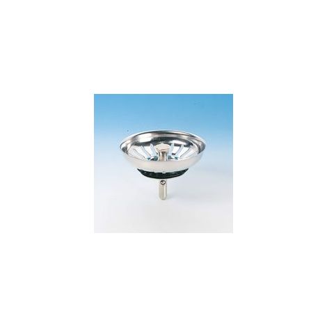 Panier filtre en inox pour bonde évier diamètre 83 mm