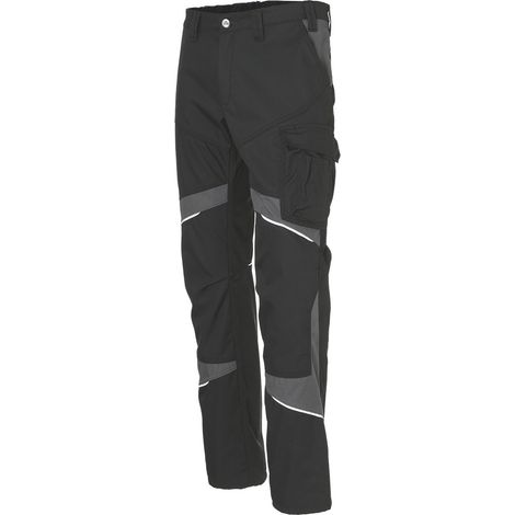 Kübler Damenhose ACTIVIQ cotton+ 2550 schwarz/anthrazit Gr. 40 (1/2)