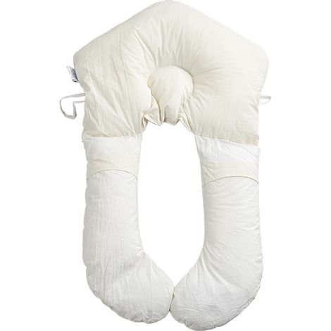 (Blanc 1) Oreiller de positionnement ajustable pour nouveau-né, oreiller latéral pour corriger la posture (1/5)