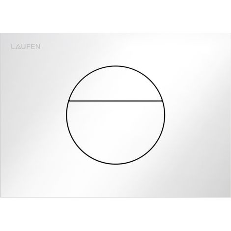 LAUFEN INEO Plaque de déclenchement Sunrise, pour élément de WC, (1/2)