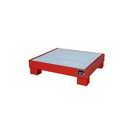 Cubeta colectora de acero L x A x H 800 x 900 x 220 mm